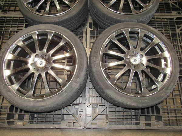 JDM Lehrmeister Excalibur Wheels Staggered 19X8+45 Front 19x9+45