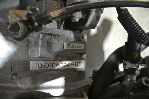 2008 2009 JDM Subaru Legacy Outback XT Turbo Automatic Transmission TG5D7CWEBA