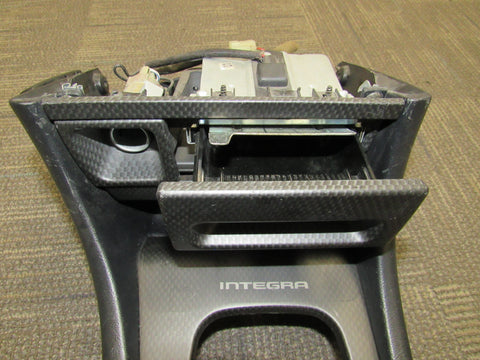 1994-2001 Honda Integra Type R OEM Carbon Center Console Ashtray Cup Holder RHD