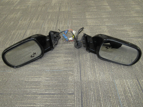 JDM 1989-1994 Nissan Silvia 180SX S13 OEM Power Folding Side View Mirrors E13