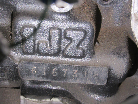 JDM Toyota 1JZ Engine VVTi Chaser Supra Mark 2 1JZGTE Turbo 1JZ-GTE