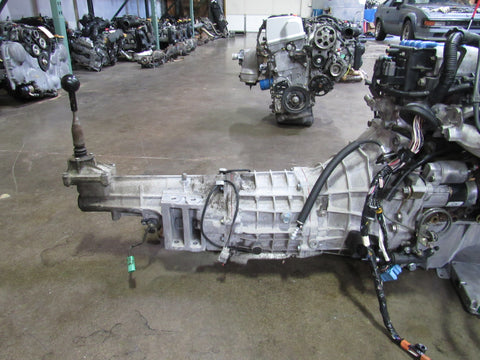 JDM Mazda Miata MX5 BP Engine and 6 Speed Transmission 1999-2000 1.8L Header