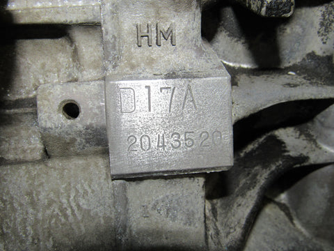 JDM 2001 2002 2003 2004 2005 Honda Civic Engine D17A VTEC EX 1.7L D17A2 (ENGINE ONLY)