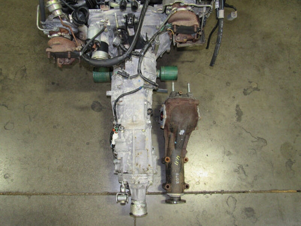 2002 2003 JDM Subaru Impreza WRX Turbo 5 Speed Transmission & Differential 4.11