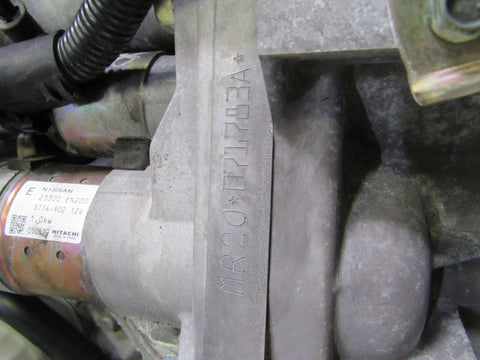 2013-2019 Nissan NV200 Engine MR20 2.0L JDM MR20DE JDM